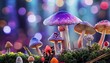 psychedelic mushrooms in art