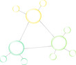Inforgraphic network diagram