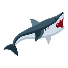Wall Mural - shark marine animal