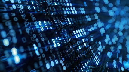 digital coding with graph and matrix, Programmer's Day, World Productivity Day Background Concepts