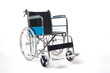 wheelchair on white background, healthcare concept, accident, insurance, life insurance, wellness, hospital.