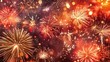 Stunning Celebration Fireworks Display with Colorful Bursts