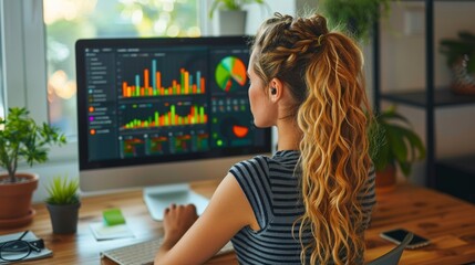 Poster - fitness tracking apps being used an employee to maintain health while working remotely