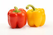 red and yellow peppers