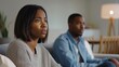 © MCCreative - Therapy Session with African American Couple, Reflective Moments