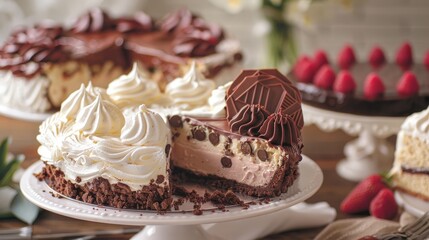 Family Enjoying Dessert Together