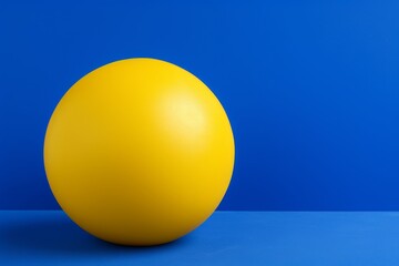 Poster - Yellow and blue background for creative design projects and graphic artistic concepts