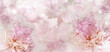 Pink peony flower.   Floral  background. Closeup. For design. Nature.