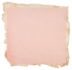 PNG Pink ripped paper backgrounds text white background.