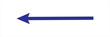 © Lily studio 888 - long blue flat design arrow pointing right icon vector illustration