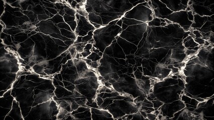 Wall Mural - Abstract black marble texture and background seamless for design