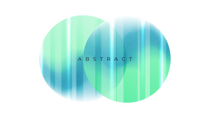 Fototapete - Abstract defocused spheres. Color gradients. Blurred color round shapes for creative graphic design. Vector illustration.	