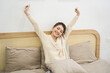 © Q88 - Portrait of beautiful young Asian girl at home
