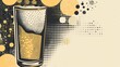 © Arisctur - Beer background for graphic design