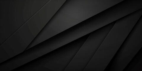 Aufkleber - 3d black diamond pattern abstract wallpaper on dark background, Digital black textured graphics poster background. 	
