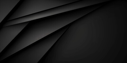 Aufkleber - 3d black diamond pattern abstract wallpaper on dark background, Digital black textured graphics poster background. 	
