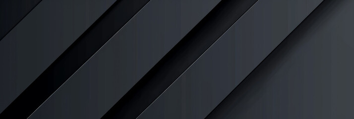 Aufkleber - 3d black diamond pattern abstract wallpaper on dark background, Digital black textured graphics poster background. 	
