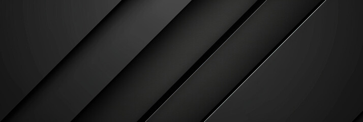 Aufkleber - 3d black diamond pattern abstract wallpaper on dark background, Digital black textured graphics poster background. 	
