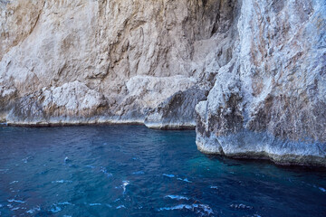 Wall Mural - The coastline of the island of Capri, Campanian Archipelago, Italy
