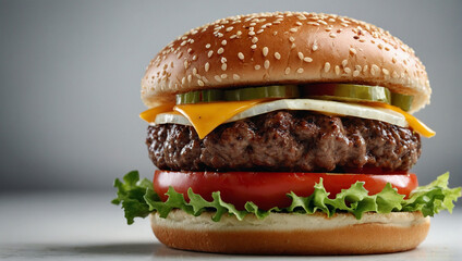 Sticker - Delicious burger