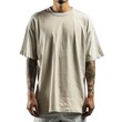 © Yash - Oversized T-Shirt Mockup, Male Model Wearing Loose Blank Tee for Apparel Design
