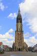 Nieuwe kerk is a Protestant church on the market square in Delft in the Netherlands