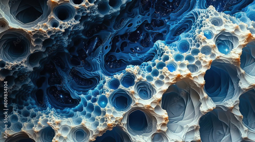 Science Inquiry Background Scientific inquiry with a mesmerizing background adorned with abstract ...