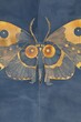 Mystic Butterfly in Blue and Gold