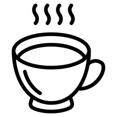 Poster - coffee mug icon