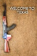Texas rifle on dry soil