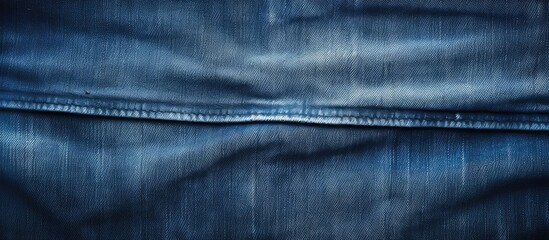 Aufkleber - Textured blue jeans providing a background with ample space for text