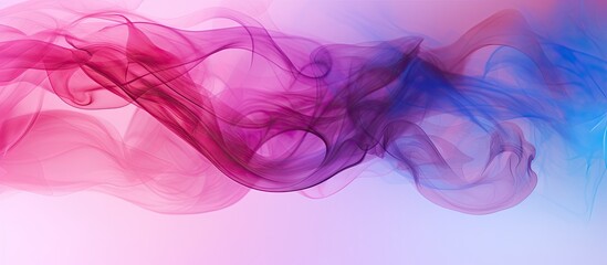 Aufkleber - Colorful abstract background image of pink and mauve smoke created with acrylic art isolated with copy space