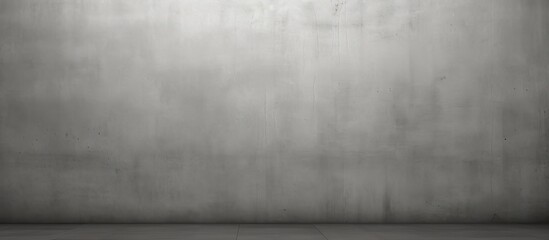 Poster - Background image of a smooth concrete wall with an abstract and gray texture offering ample space for copy or other elements