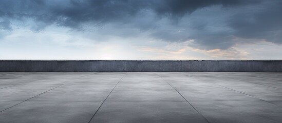Aufkleber - Decorated copy space image featuring a background pattern with concrete floor or cement road texture