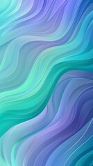 Wall Mural - Abstract Colorful Wavy Lines Background in Shades of Blue and Purple