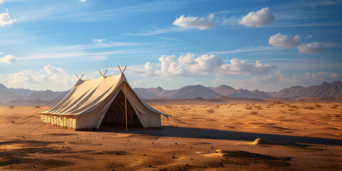 Morrocan bedouin tent glamping