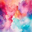 A colorful abstract watercolor background