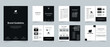 © farsigraphics01 - Brand Guideline or Brand Manual Template design A4 size 12 Pages layout