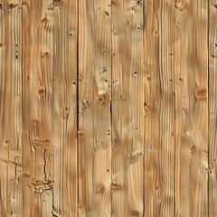 Wall Mural - Pine wood seamless pattern, wooden texture