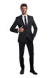 © GHart - Caucasian business man in office wear isolated on transparent or white background