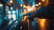 © pvl0707 - Midnight Connection: Hand Reaching Out
