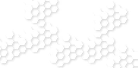 Abstract background with hexagons modern mesh cell. Abstract honeycomb cell hexagon background. Hexagon business geometric grid tile element. Technology futuristic hexagon metal texture.