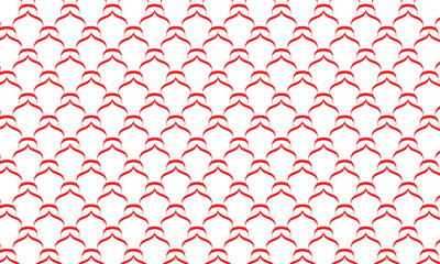 Wall Mural - abstract simple red arabic pattern design can be used background, banner, poster.