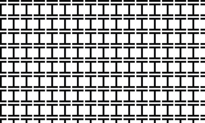 Poster - abstract simple geometric line pattern art can be used background, banner, poster.