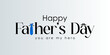 happy father's day for banner, greeting card, cover, cover design