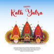 happy rath yatra illustration