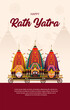 happy rath yatra illustration