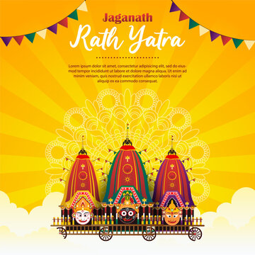 happy rath yatra poster