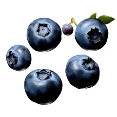 Wall Mural - blueberries
