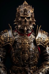 Wall Mural - Ornate Skull Armor Warrior